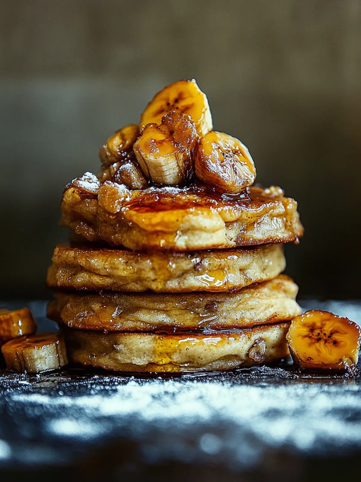 Banana Bread Griddle Cakes
