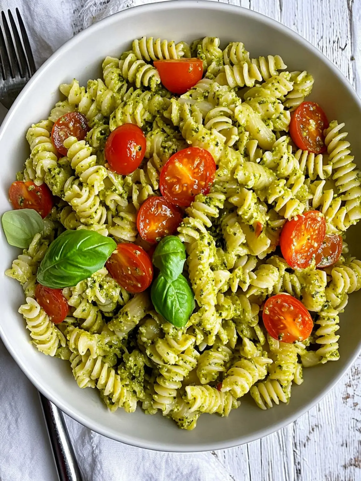 Spring Pesto Pasta Salad