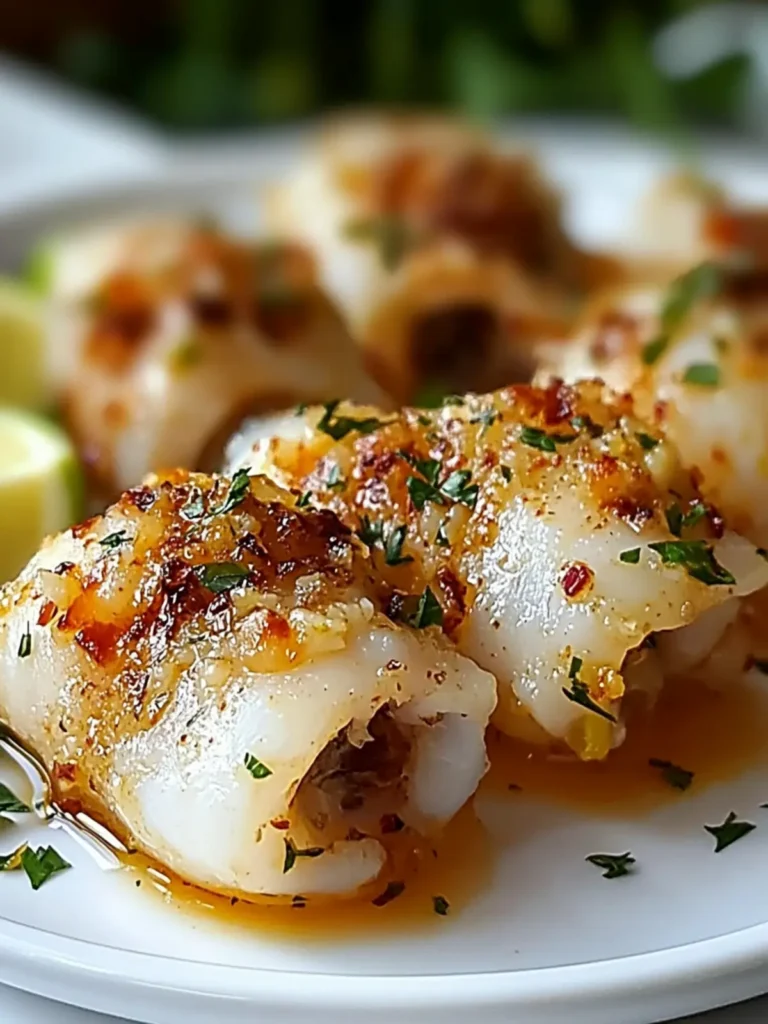Greek Stuffed Calamari