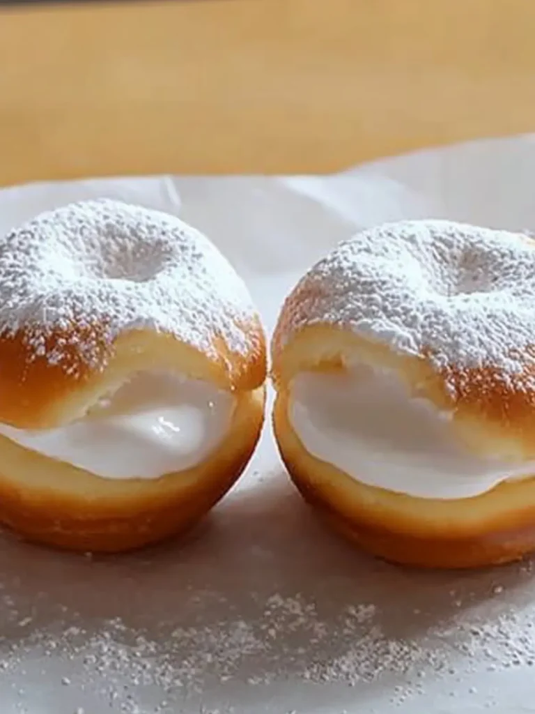 Irresistibly Fluffy Korean Milk Cream Donut