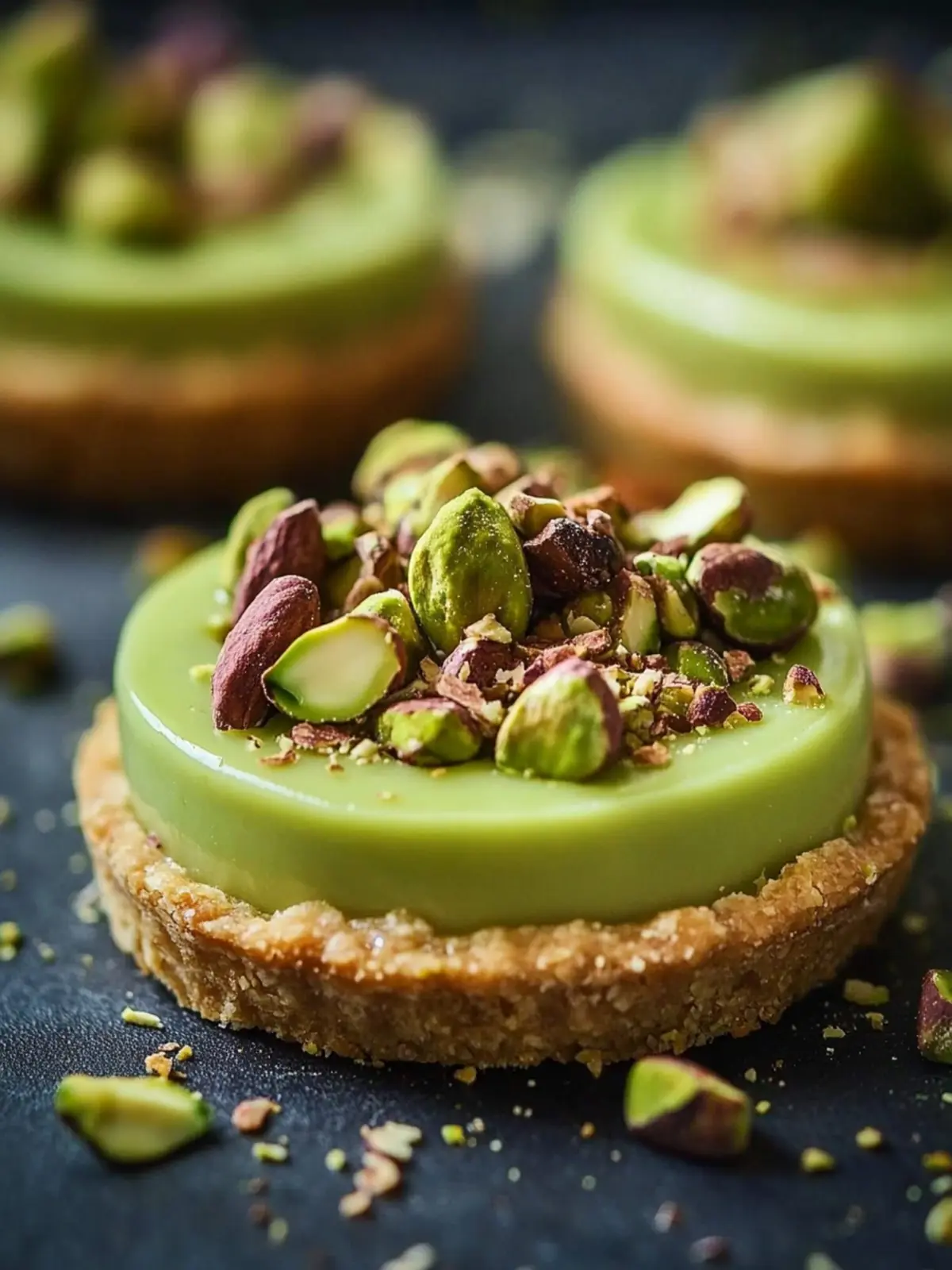 Mini Pistachio Tartlets