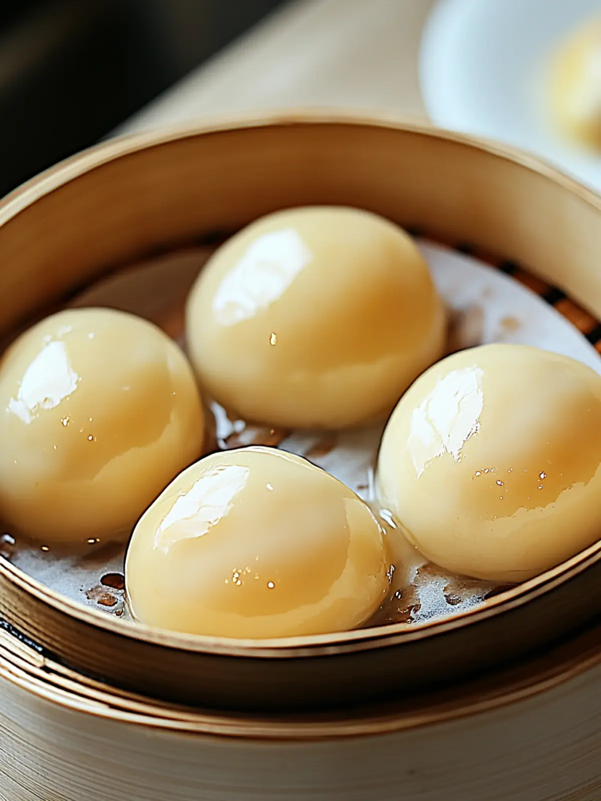Steamed Egg Custard Buns