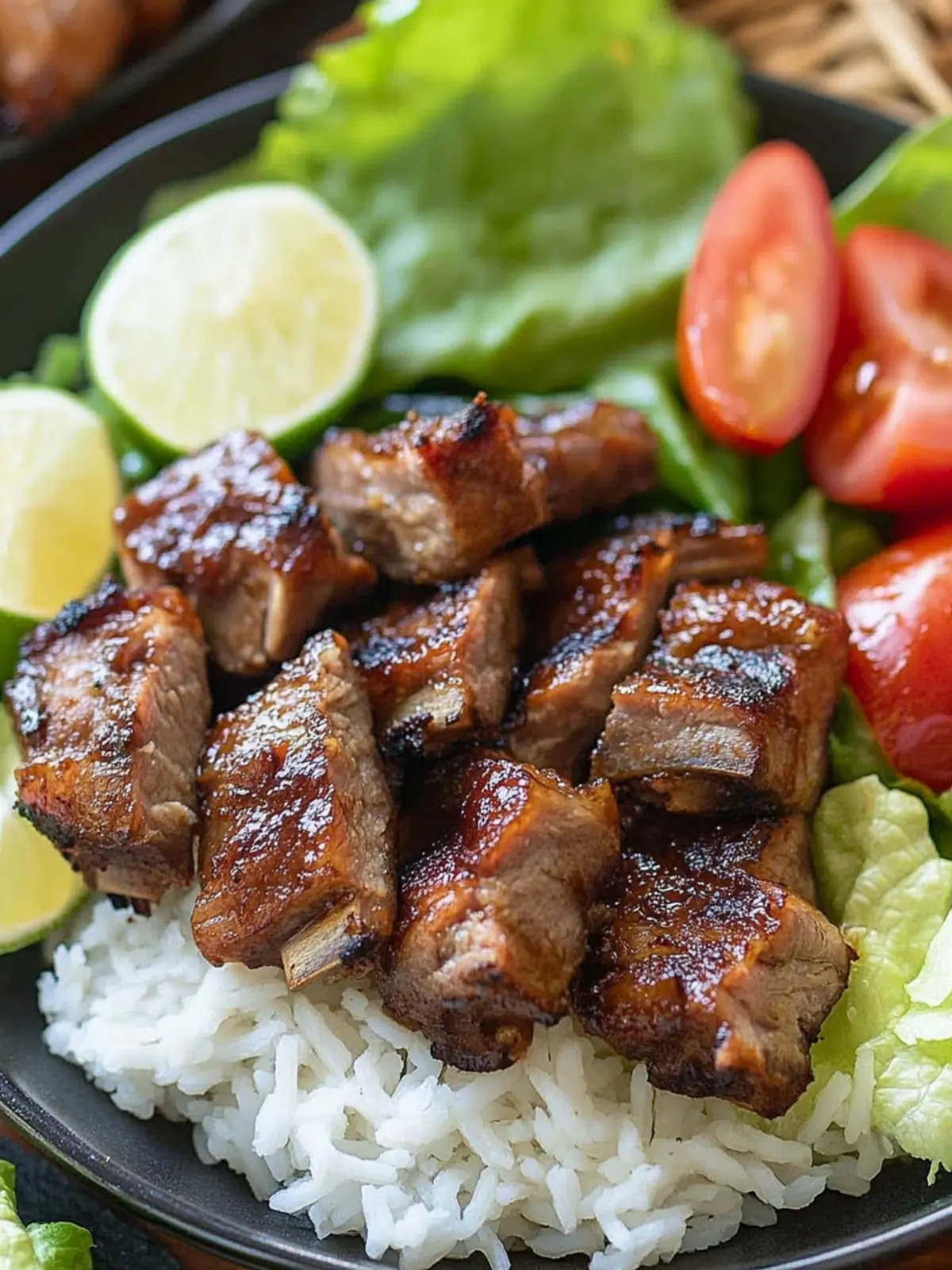 Air Fryer Lemongrass Pork Ribs