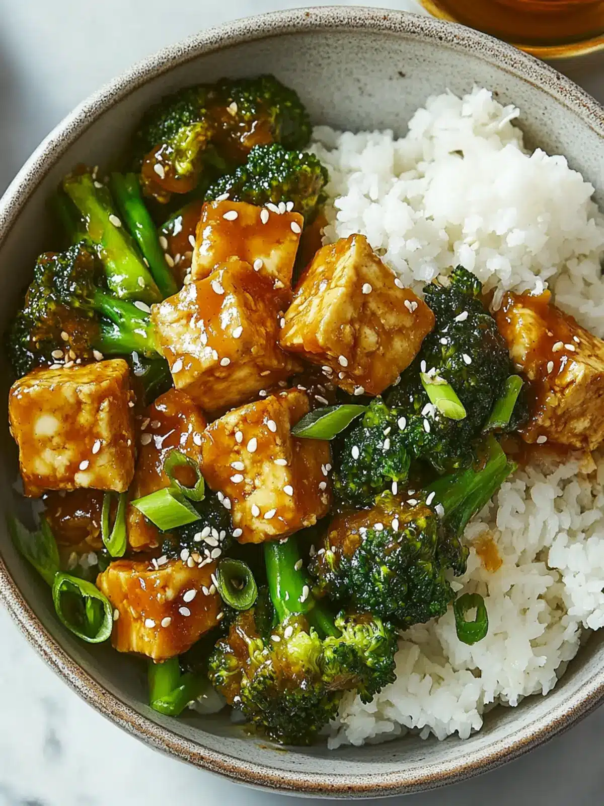 Sesame Tofu & Broccoli
