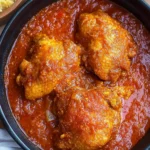 Nigerian Chicken Stew with Spicy Tomato Pepper Sauce Delight Nigerian Chicken Stew