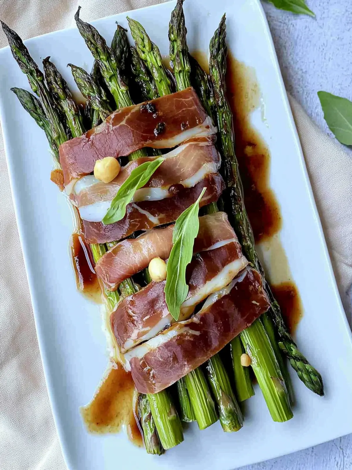 Asparagus Wrapped in Prosciutto