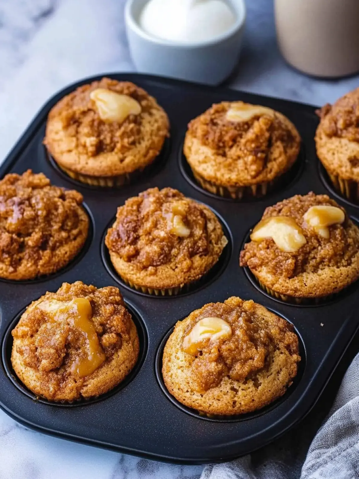 Caramel Butterscotch Muffins