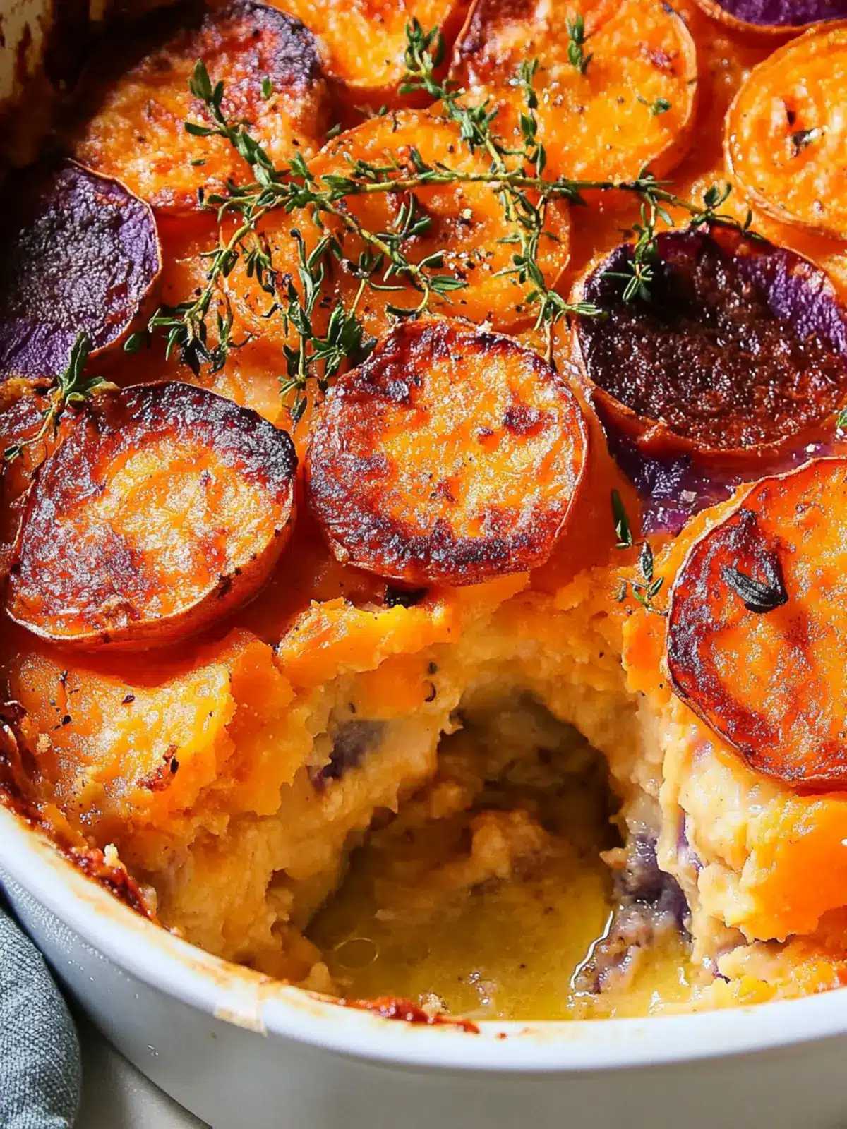 Sweet Potato Gratin