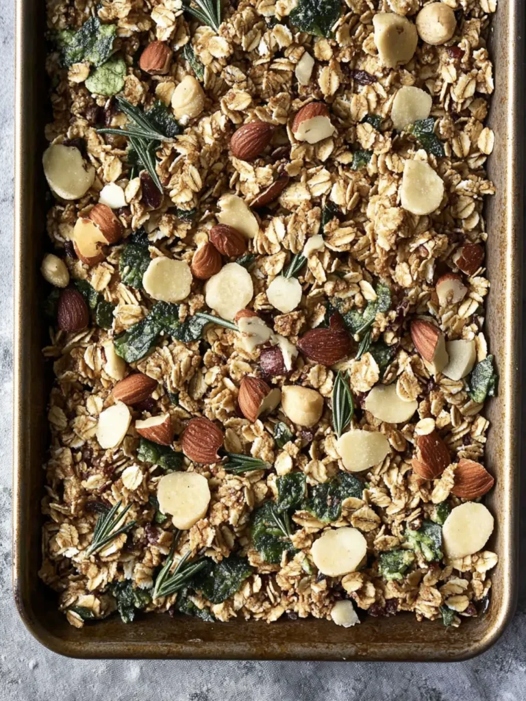 Savory Granola With Rosemary