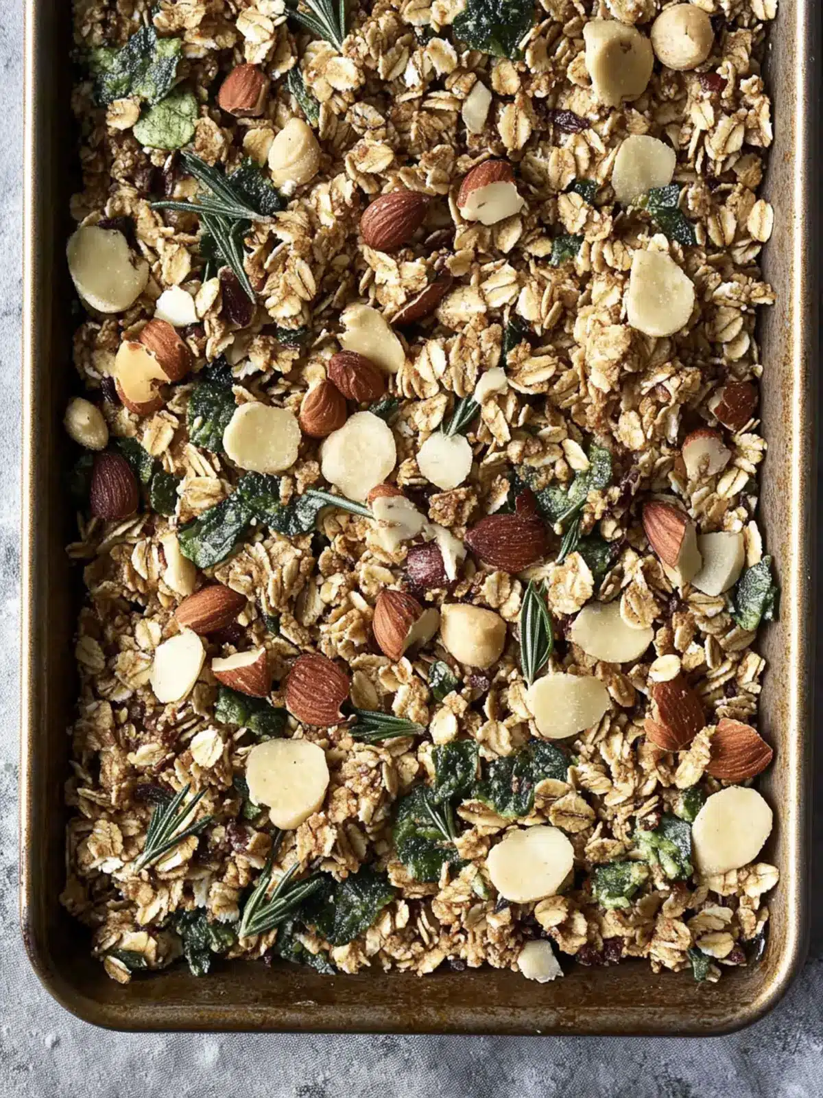 Savory Granola With Rosemary