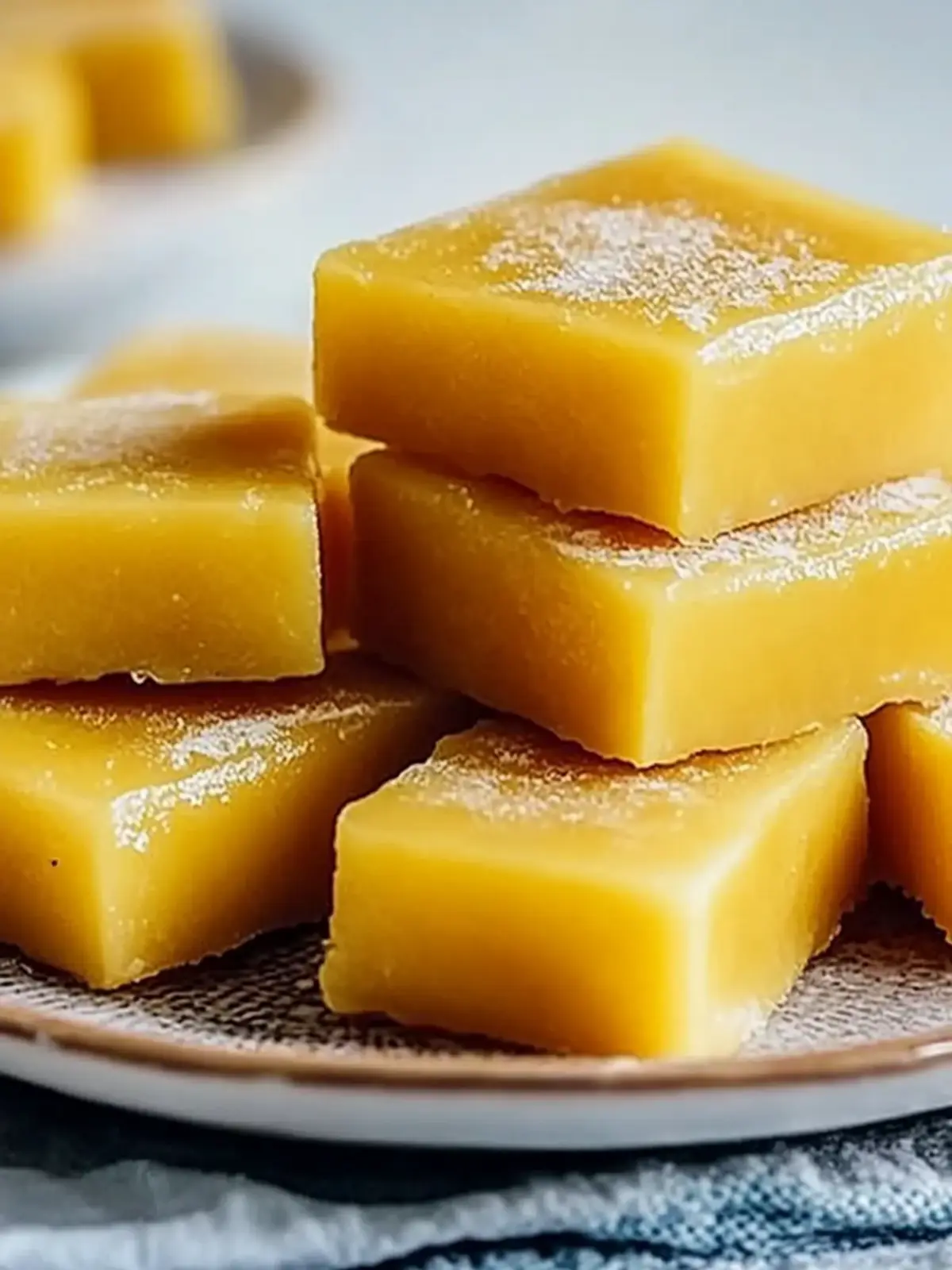 Mango Sticky Butter Mochi