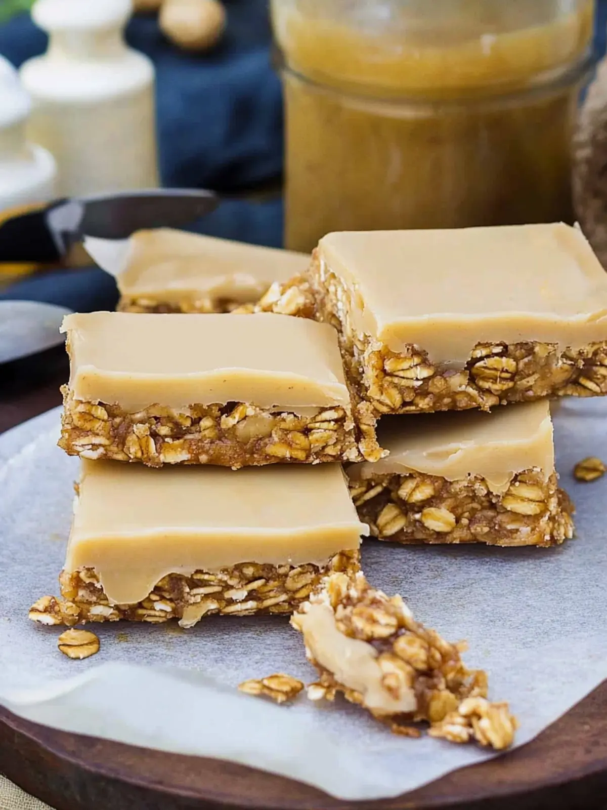 Sweet And Salty Peanut Butter Granola Bars