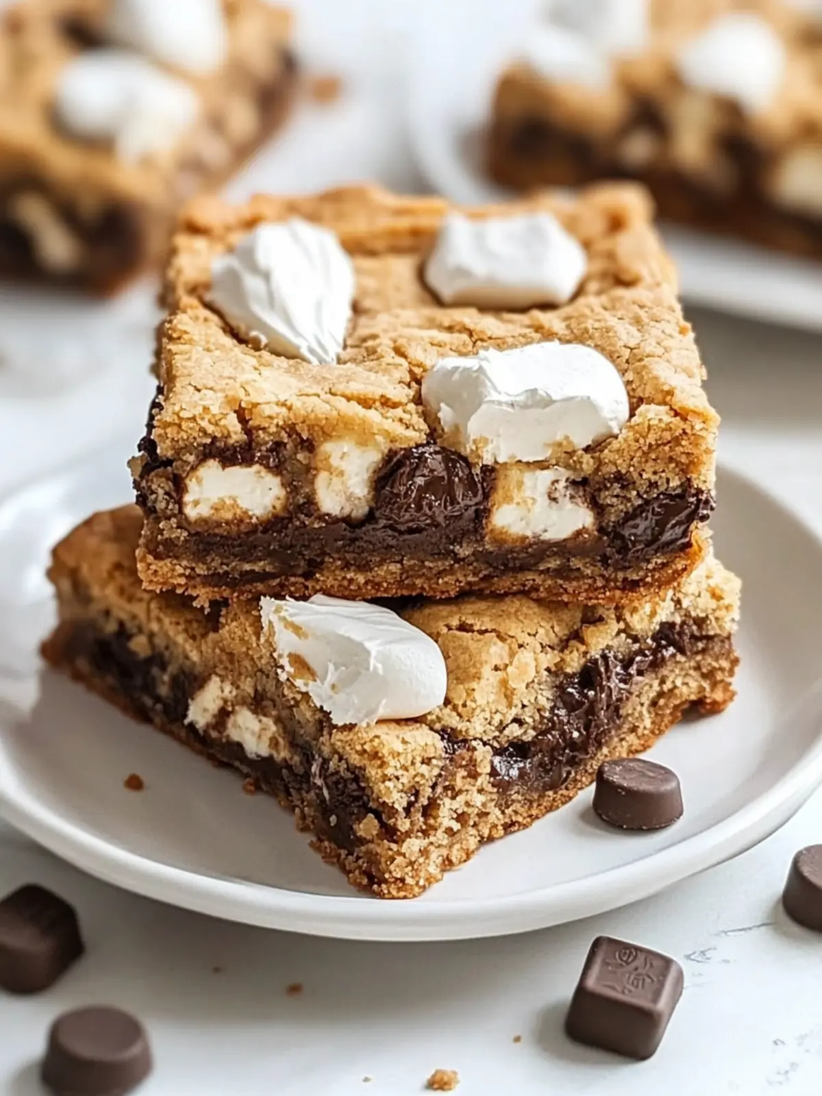S’mores Cookie Bars