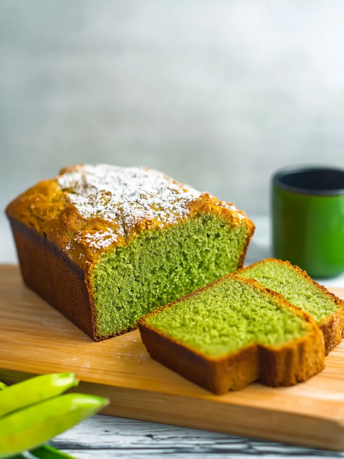 Pandan Coconut Bread