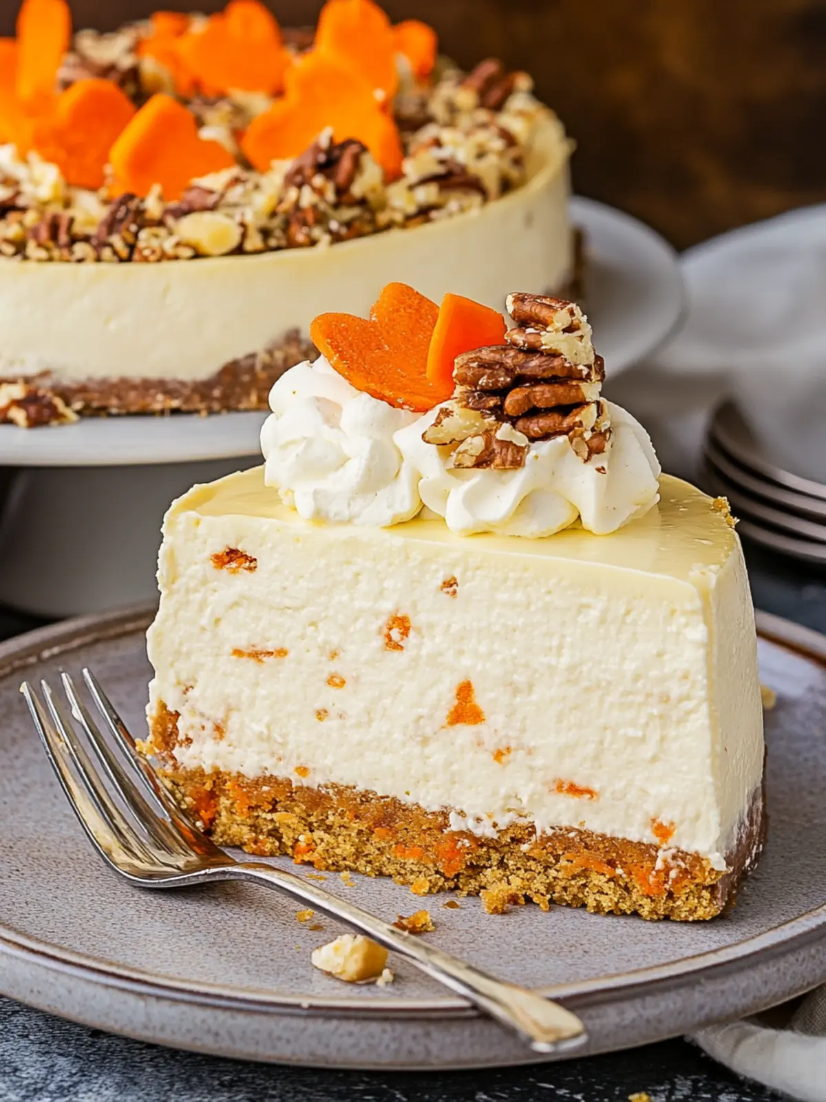 Carrot Cake Cheesecake
