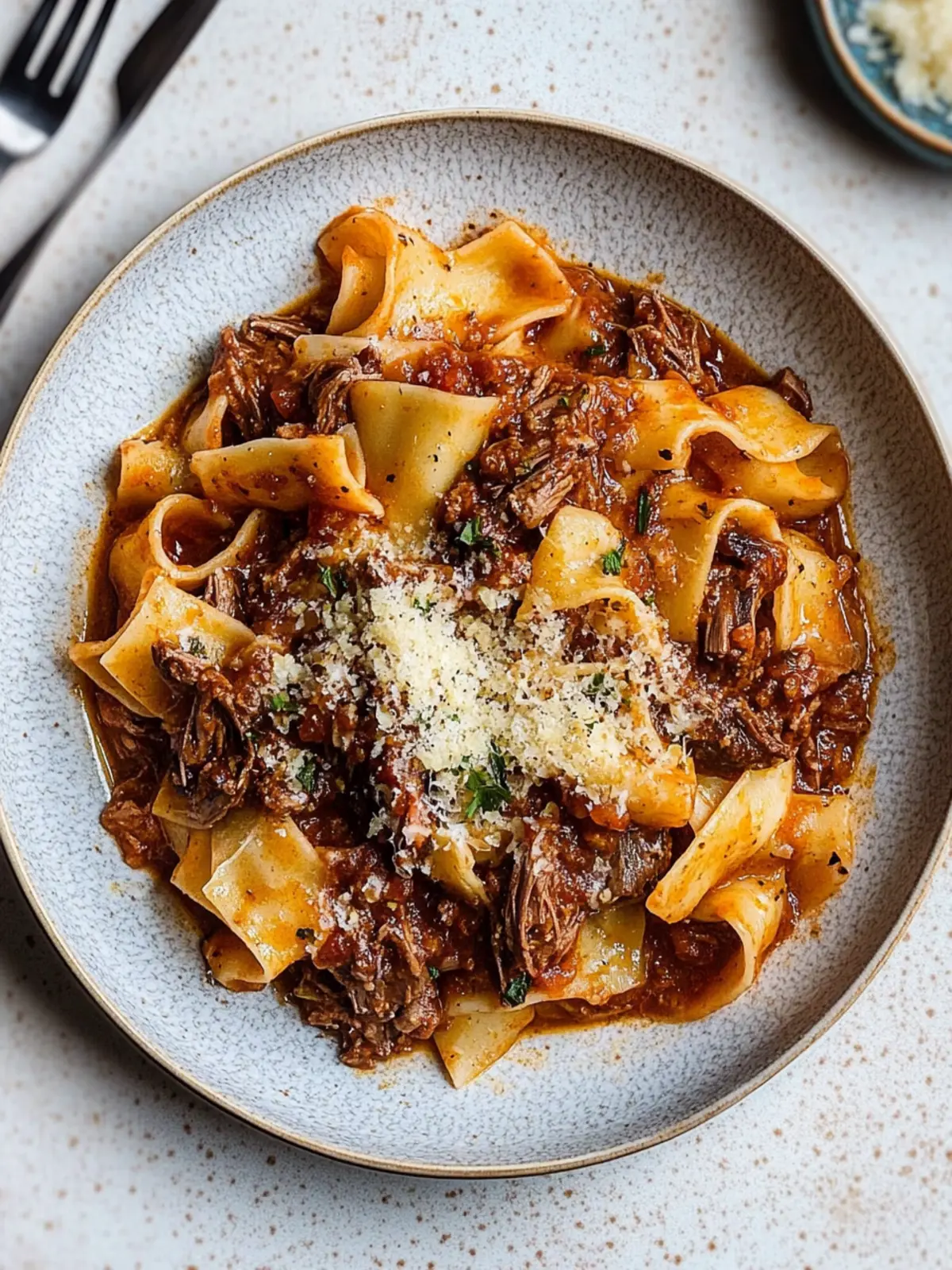Slow Cooked Beef Shin Ragù