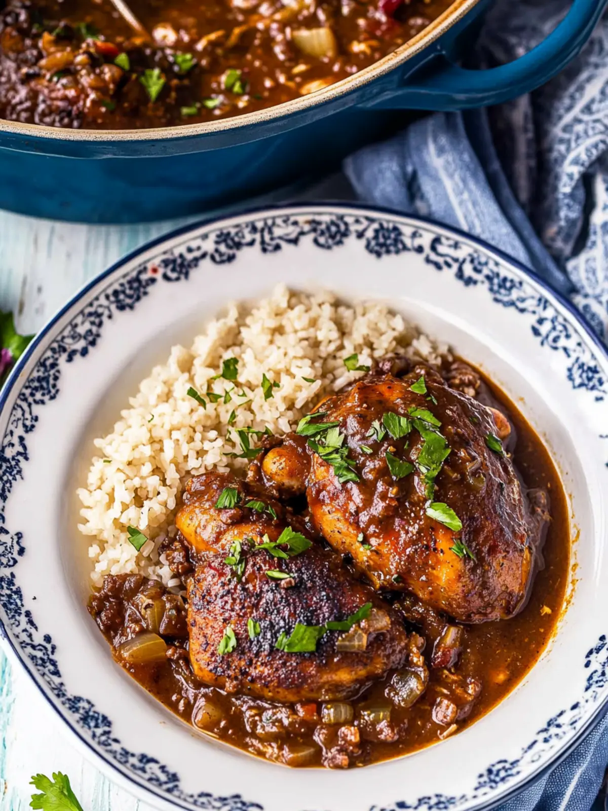Authentic Jamaican Brown Stew Chicken