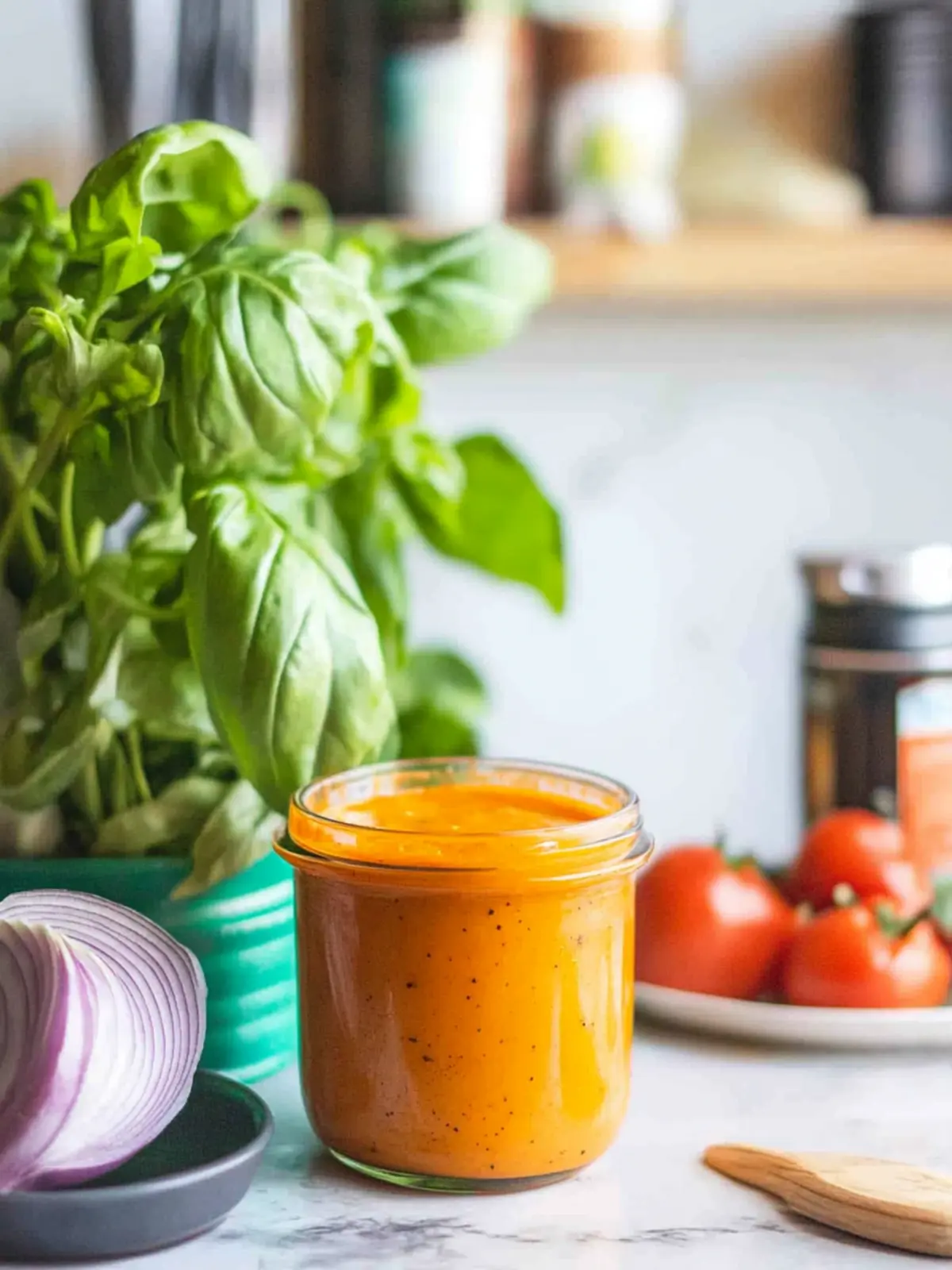 Roasted Red Pepper Miso Dressing