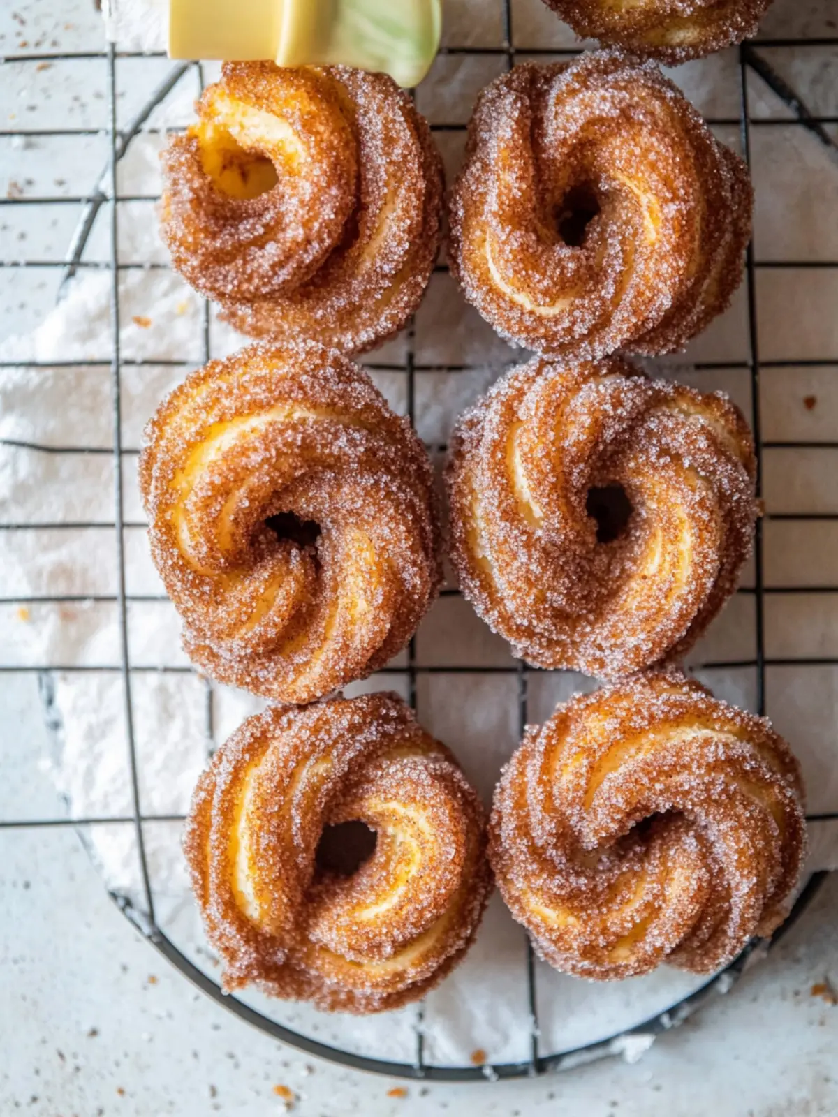 Spiced Sugar Crullers