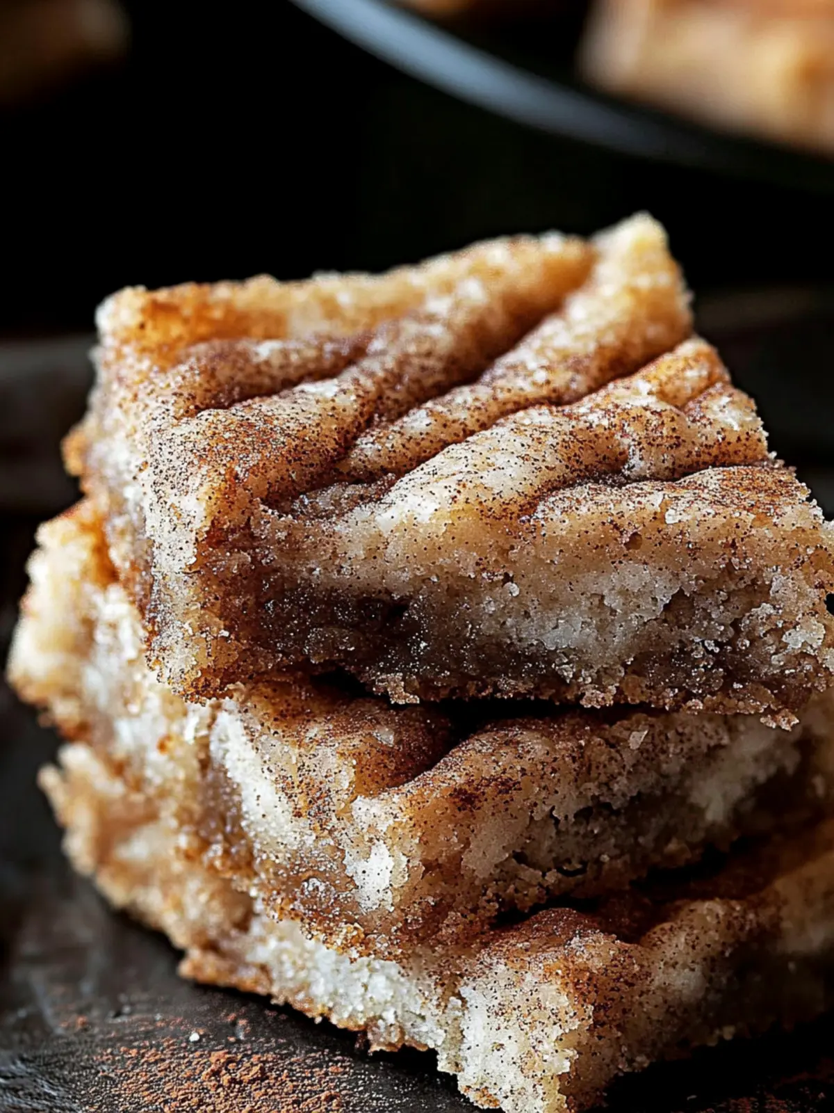 Heavenly Cinnamon Swirl Snickerdoodle Blondies