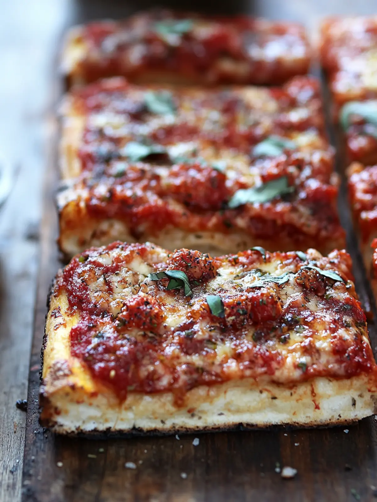 Detroit Style Pizza