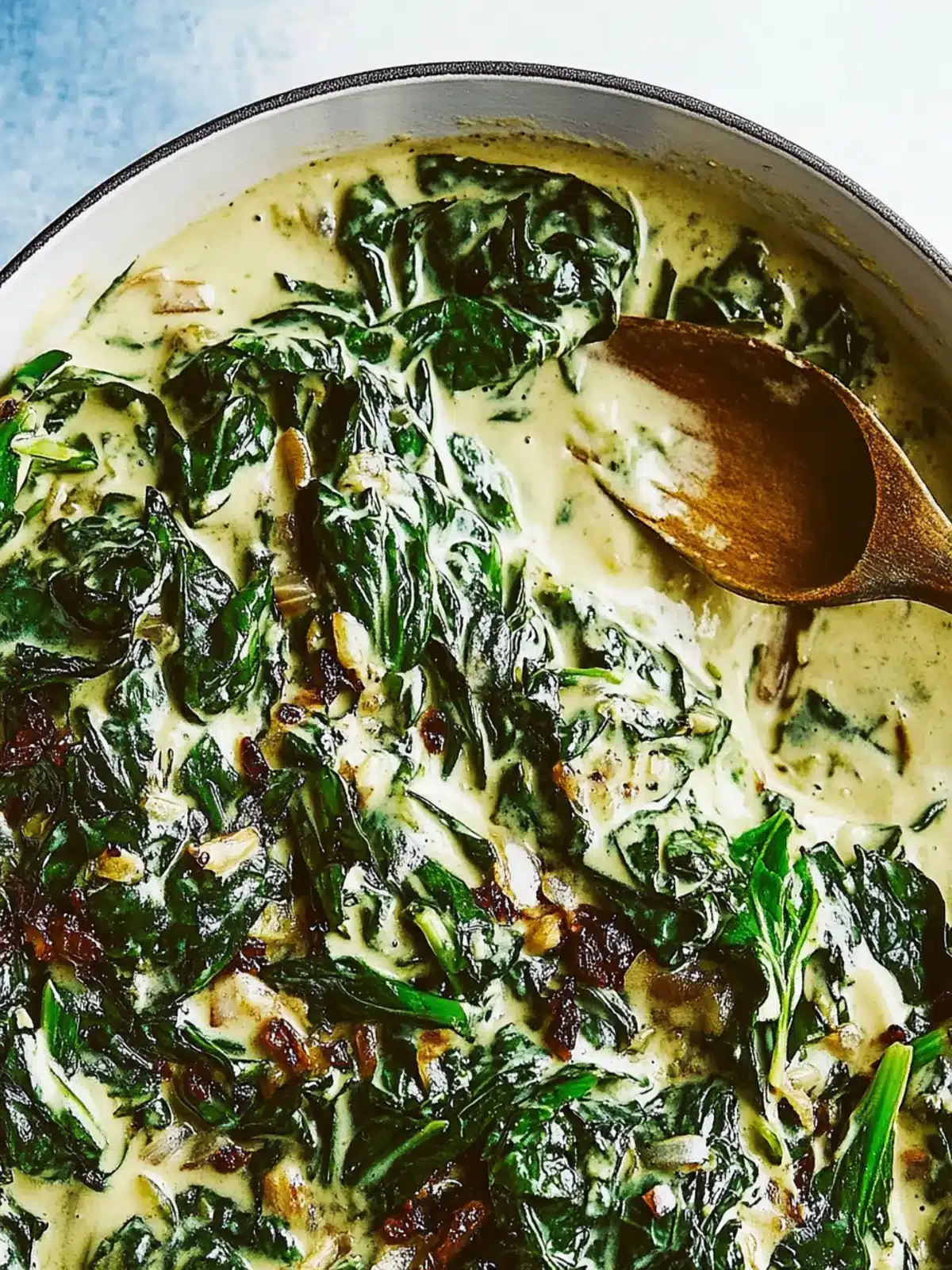 One-Pot Creamy Vegan Greens