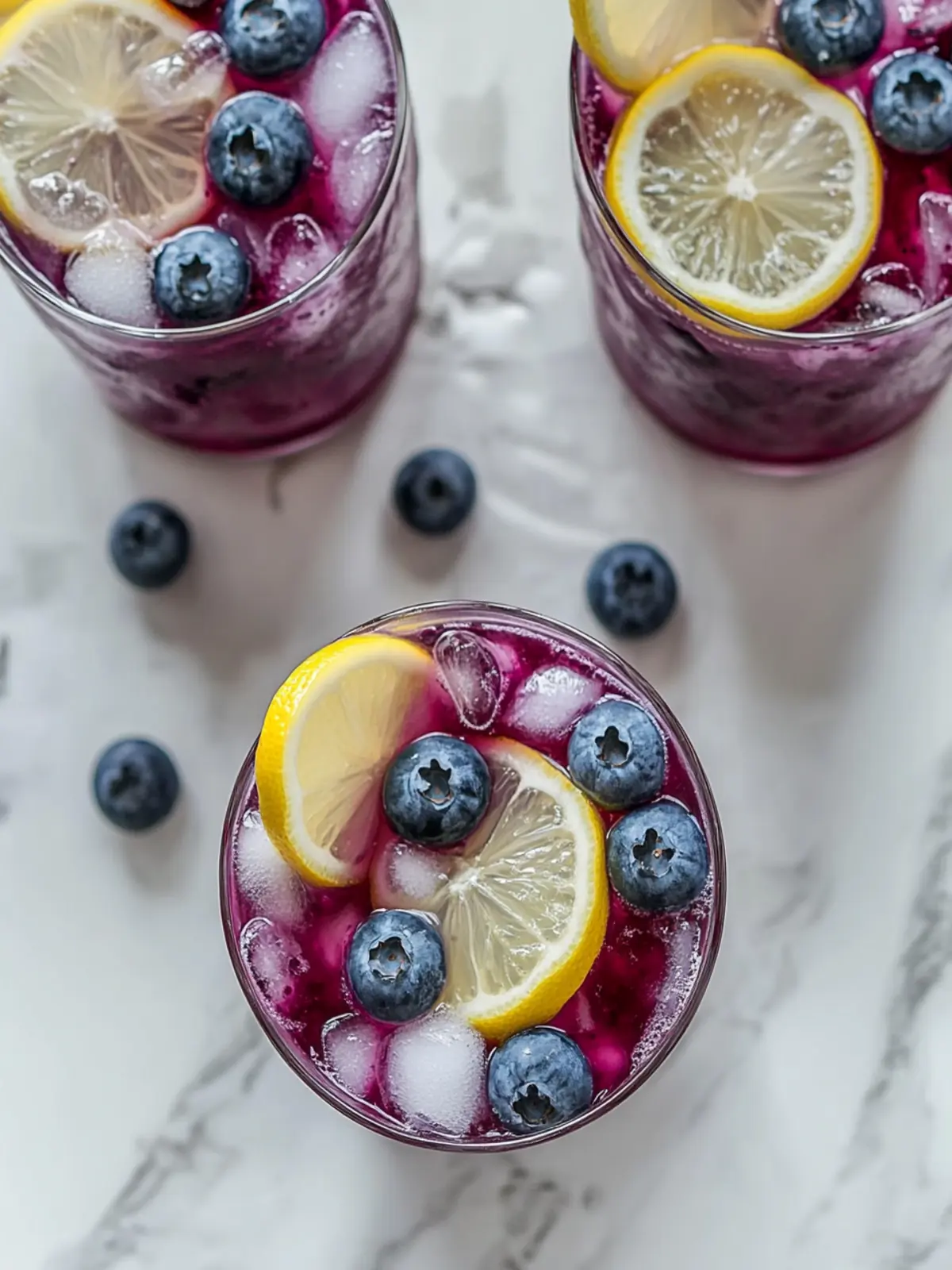 Fresh Blueberry Lemonade