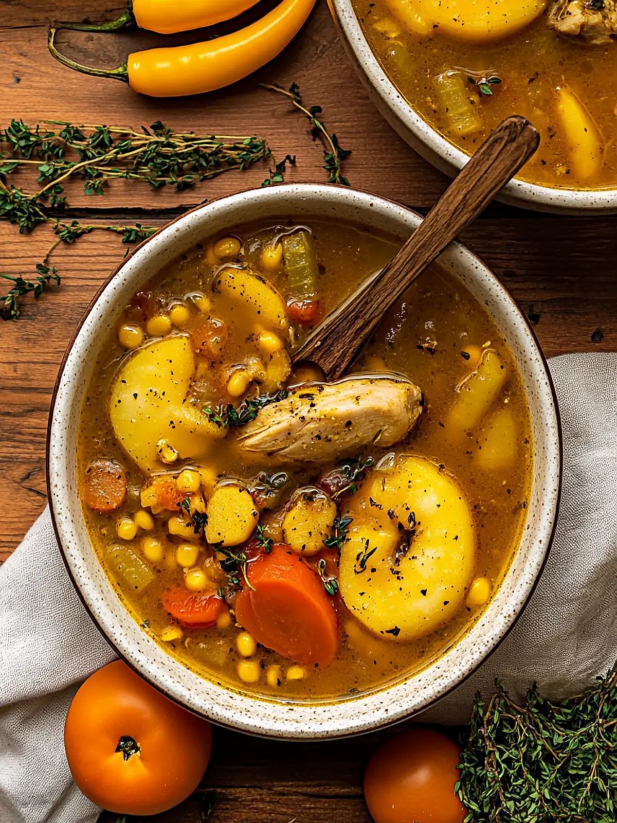 Nourishing Jamaican Chicken Soup