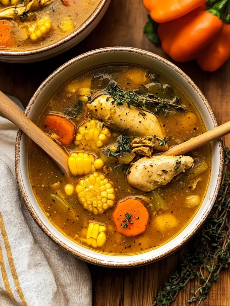 Nourishing Jamaican Chicken Soup
