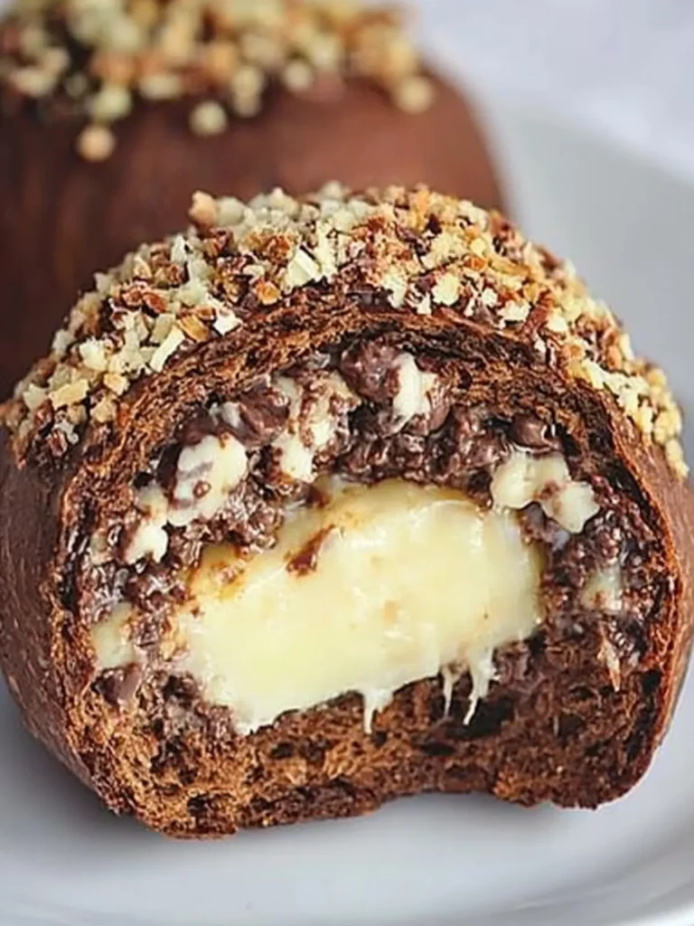 Chocolate Cheese Bun