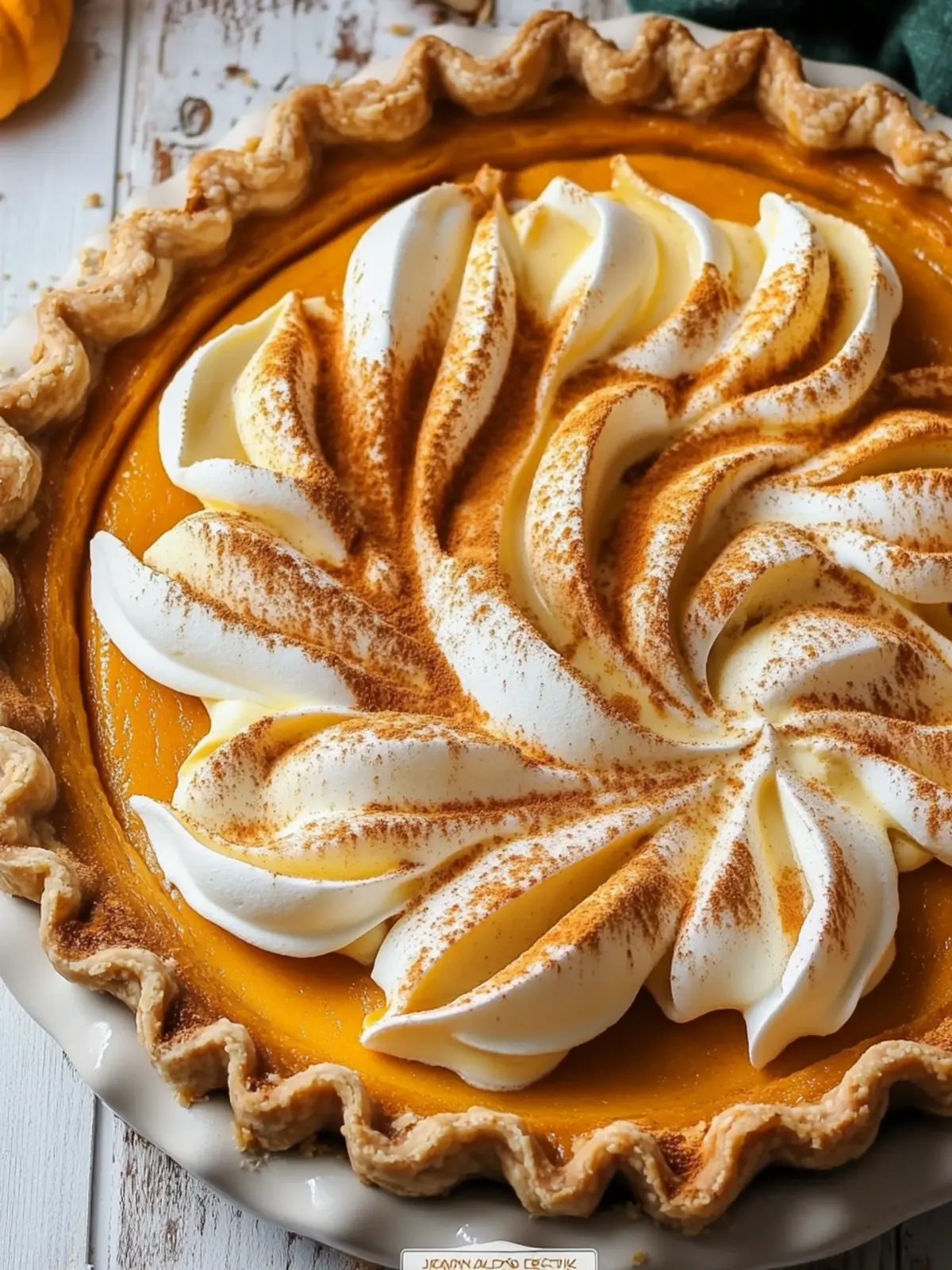Pumpkin Mascarpone Pie