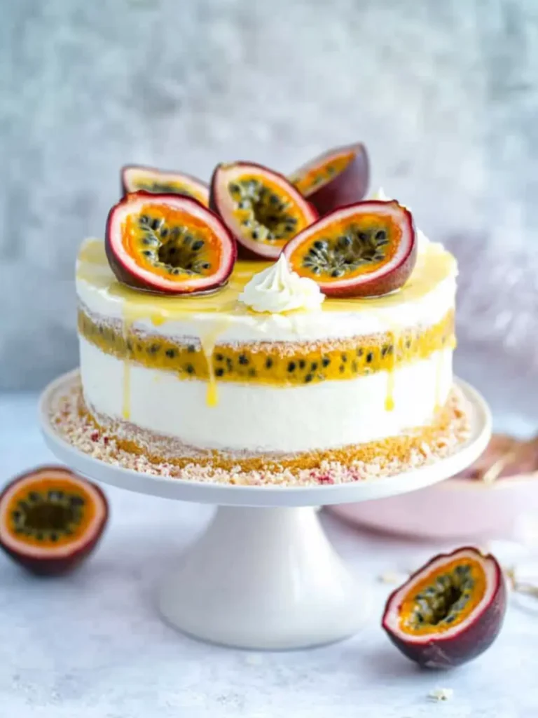 Passion Fruit Martini Cake