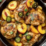 Jalapeno Peach Chicken