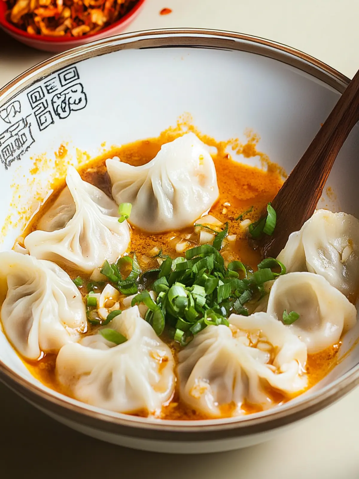 Easy Spicy Peanut Sauce for Dumplings
