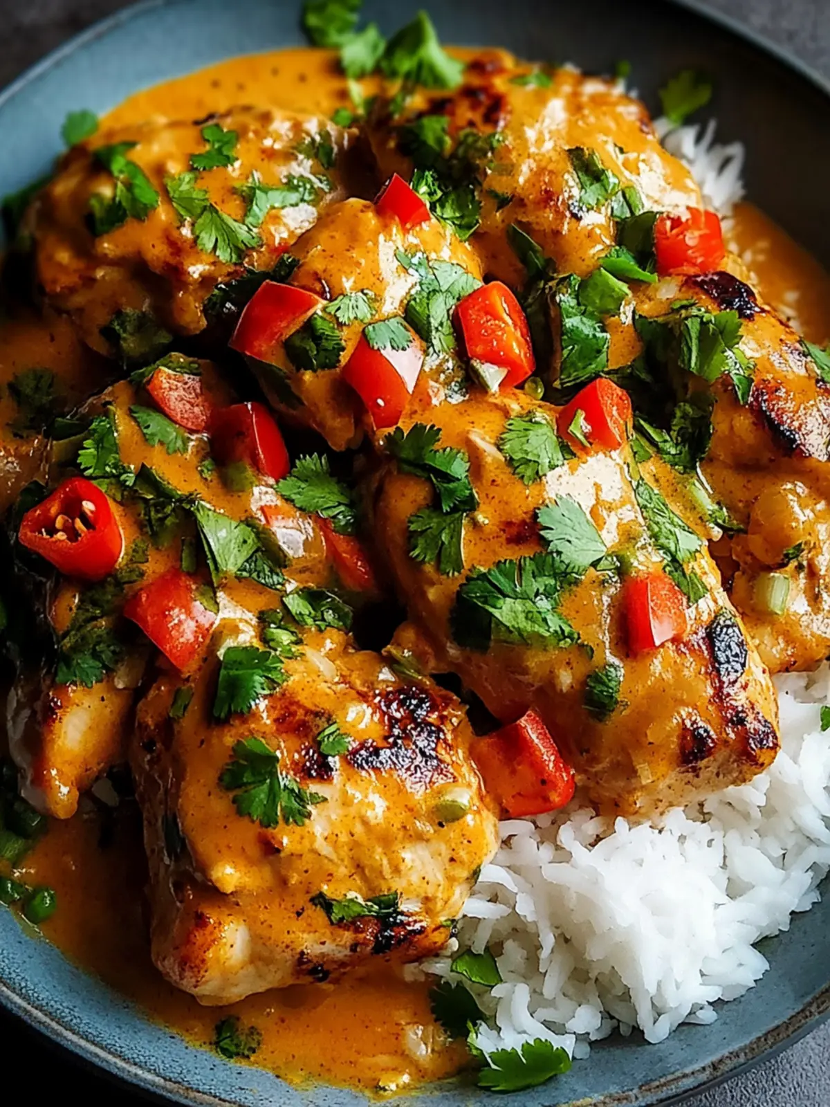 Spicy Brazilian Coconut Chicken