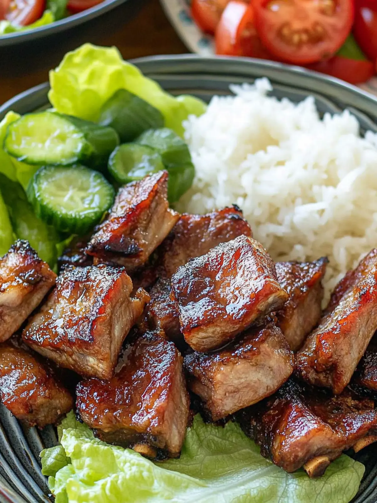 Air Fryer Lemongrass Pork Ribs