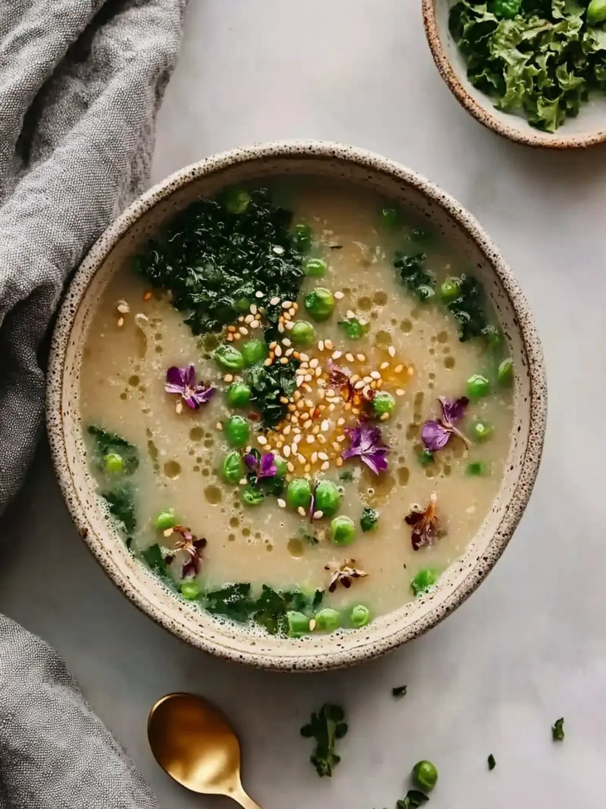 Roasted Garlic Miso Soup