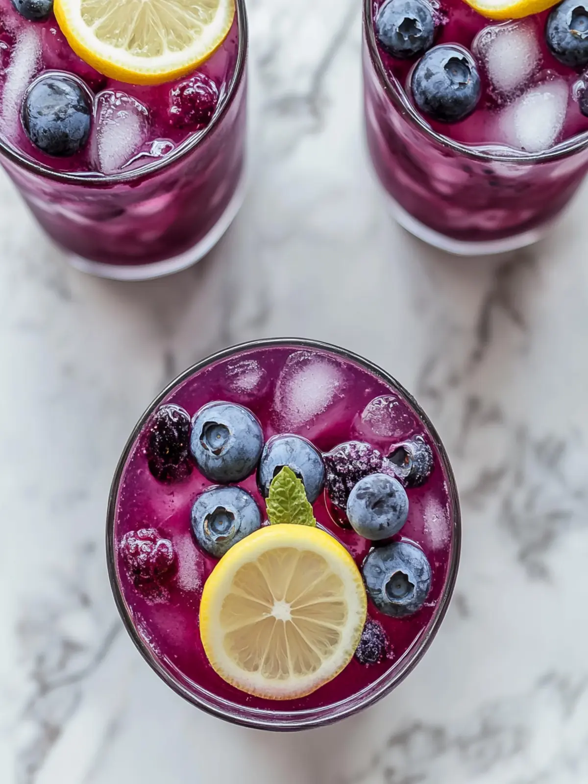 Fresh Blueberry Lemonade