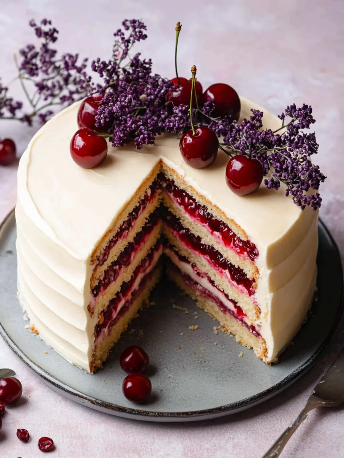 Fresh Cherry Cake Recipe From Scratch