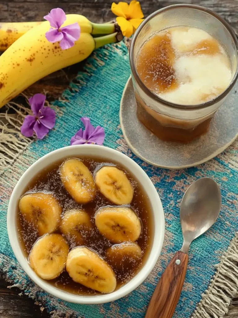 Plantain Bananas in Syrup