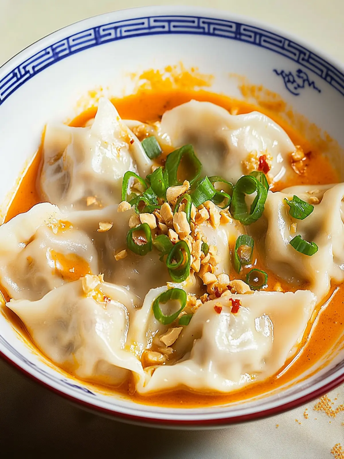 Easy Spicy Peanut Sauce for Dumplings
