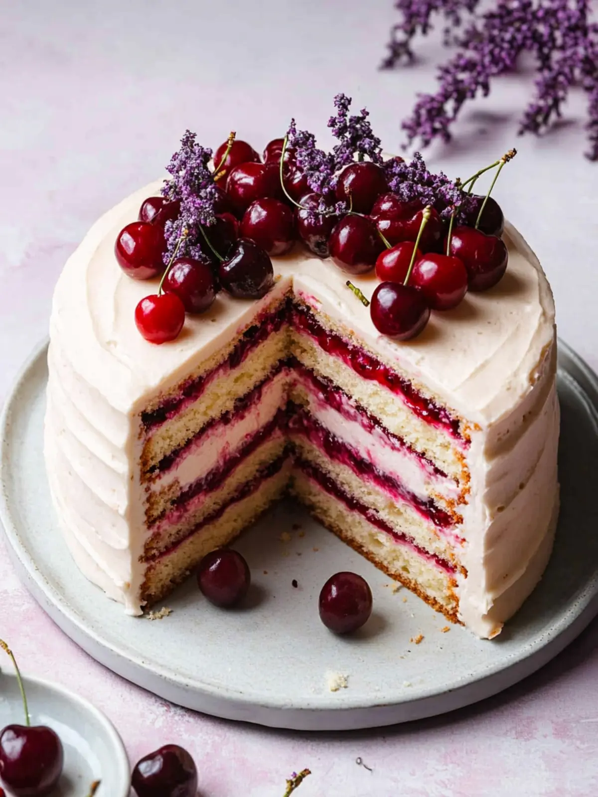 Fresh Cherry Cake Recipe From Scratch