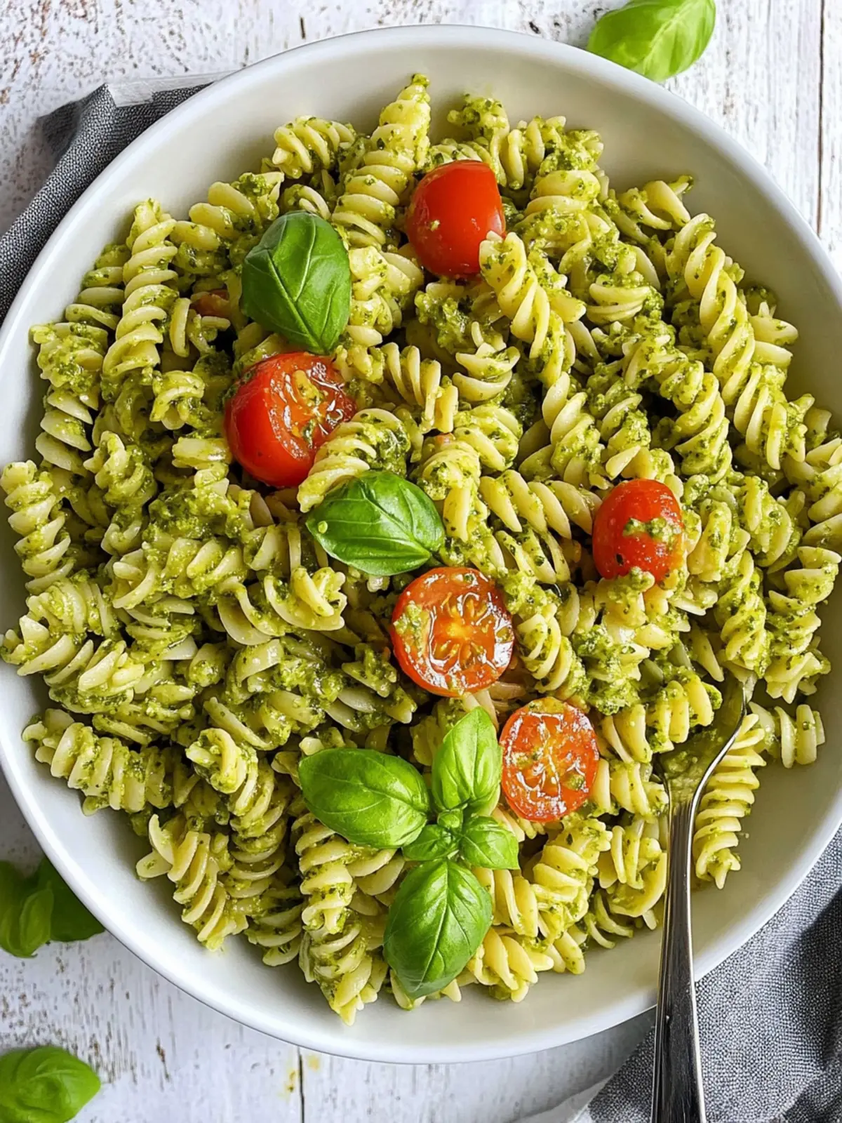 Spring Pesto Pasta Salad