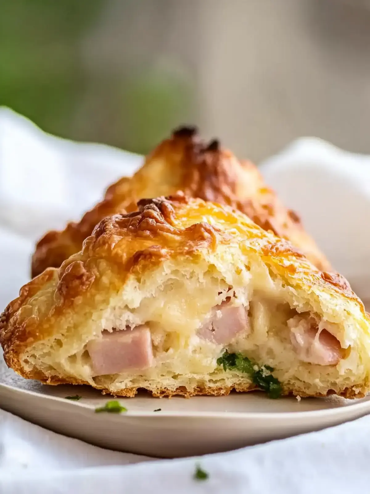 Easy Ham and Cheese Scones