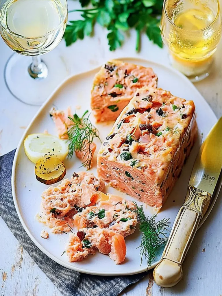Salmon and shrimp pate