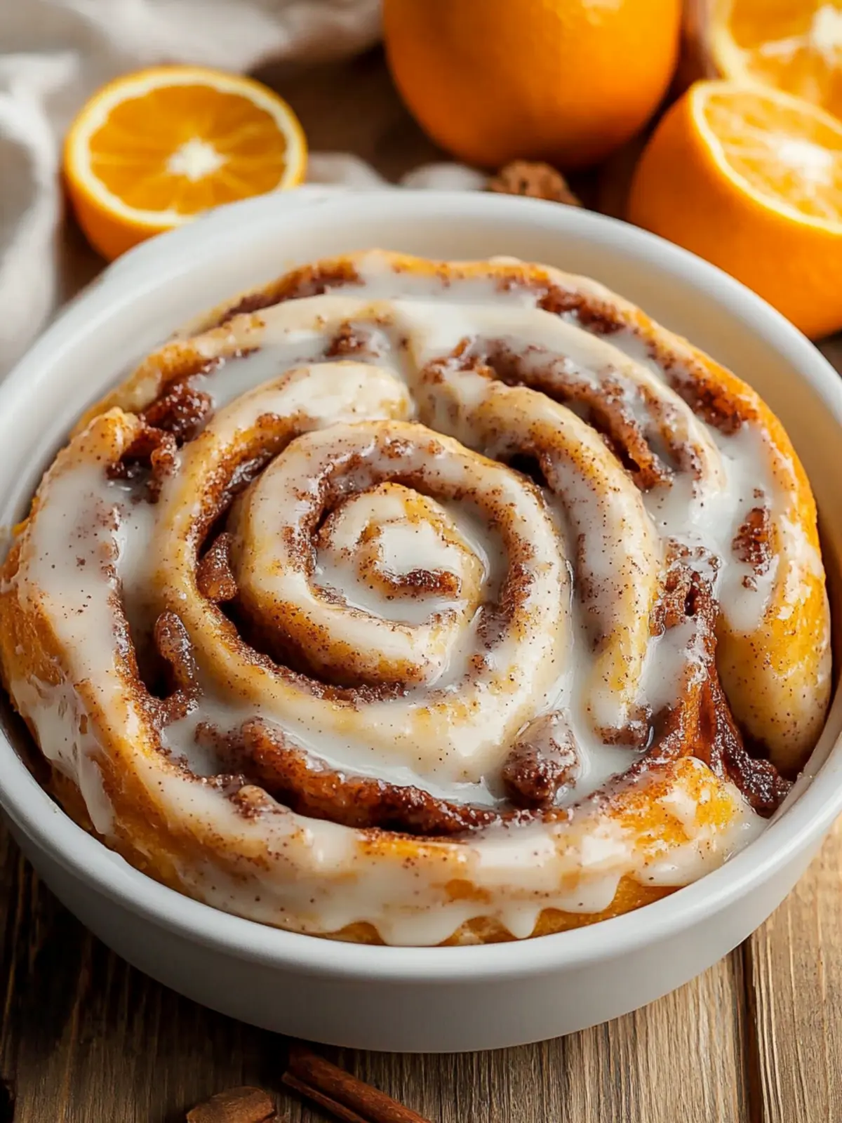 Vegan Orange Cinnamon Rolls