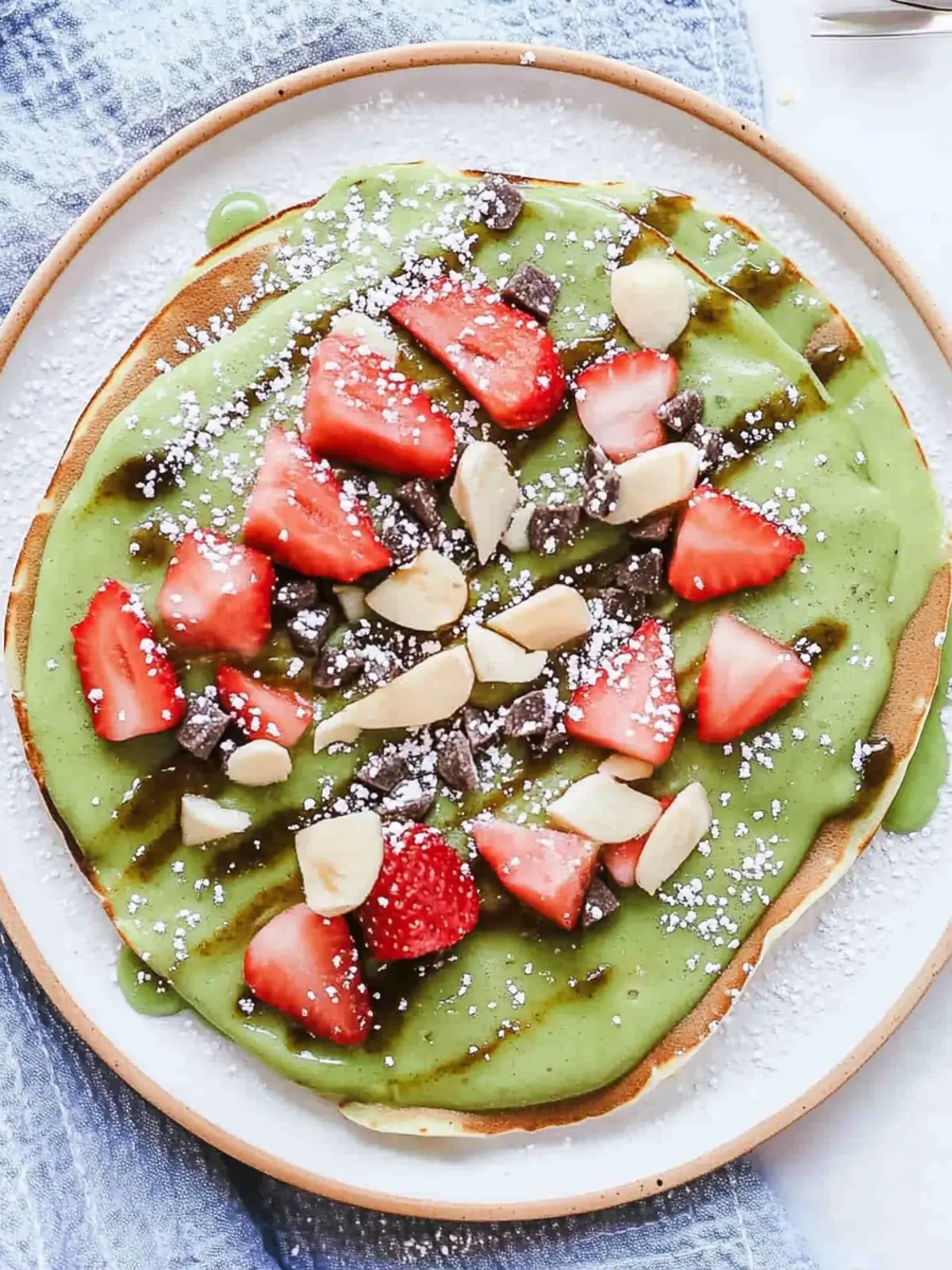 Matcha Crepes