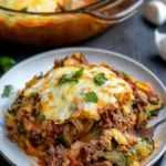 Low Carb Cabbage Roll Casserole