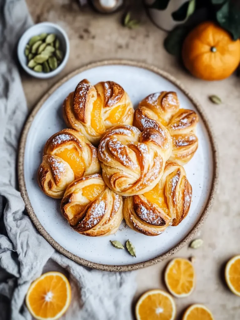 Heavenly Vegan Orange Cardamom Buns