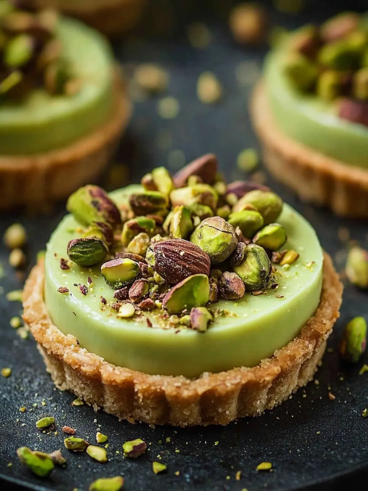 Mini Pistachio Tartlets